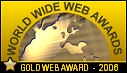 World Wide Web Gold Award Image