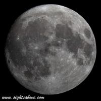 Moon at 95 Percent Full