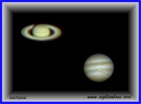 Saturn & Jupiter