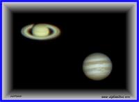 Saturn & Jupiter